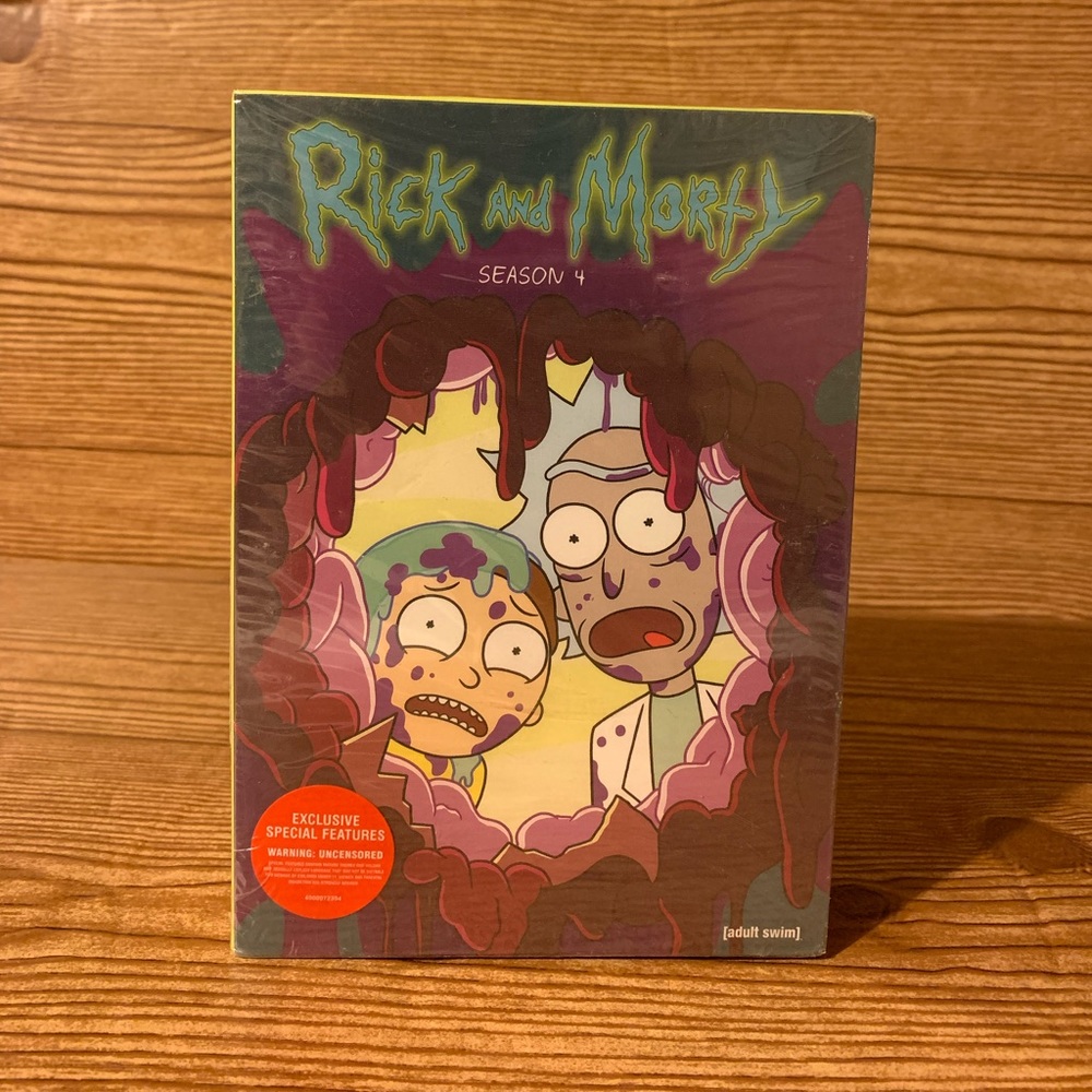 Rick and Morty : complete series Season 1-4 DVD